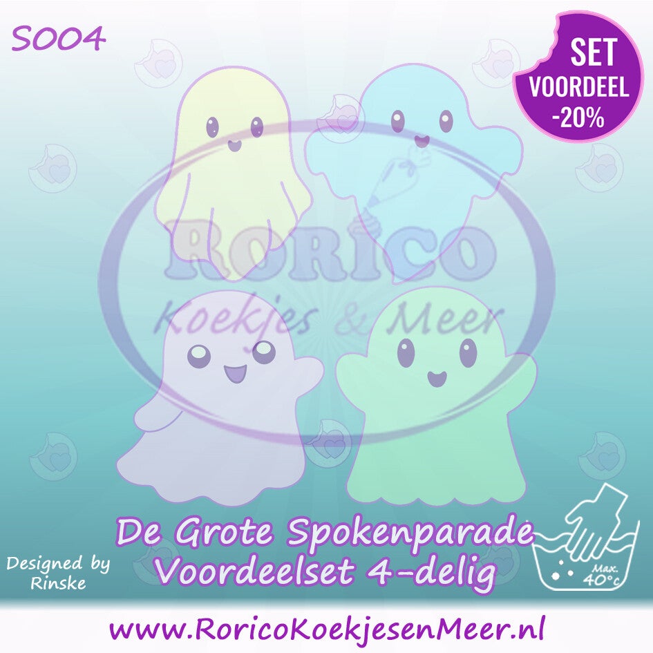 S004 - Voordeelset – De grote spokenparade (4-delig)