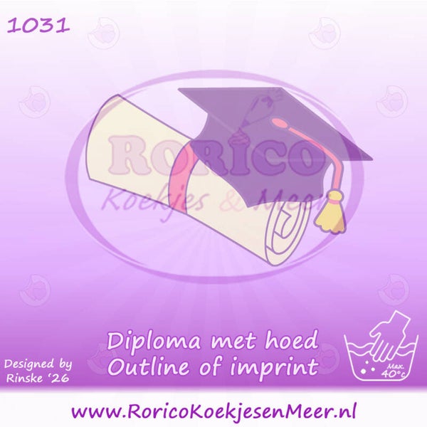 1031 - Diploma met hoed