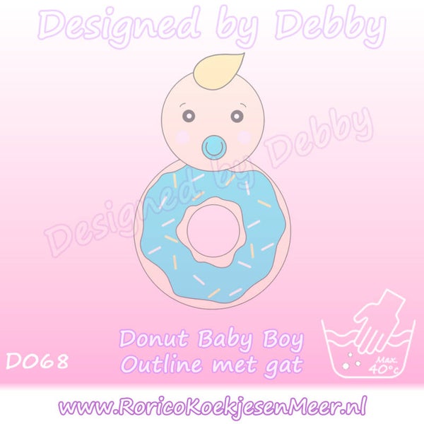 D068 - Baby Boy Donut