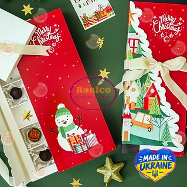 Luxe sweetbox met Kerstboom Wrapper