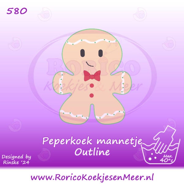 580 - Peperkoek mannetje