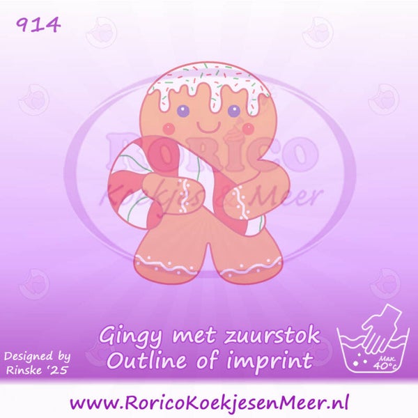 914 - Gingy met Zuurstok