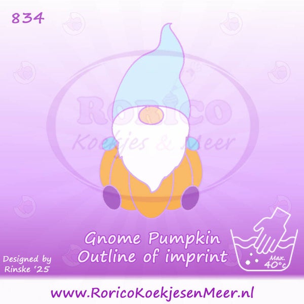 834 - Gnome Pumpkin