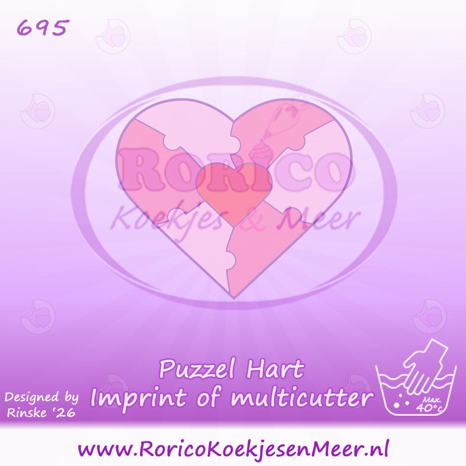 695 - Puzzel hart