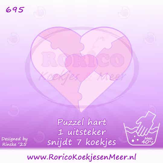 695 - Puzzel hart