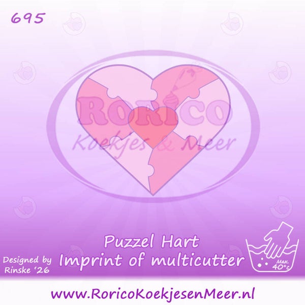 695 - Puzzel hart