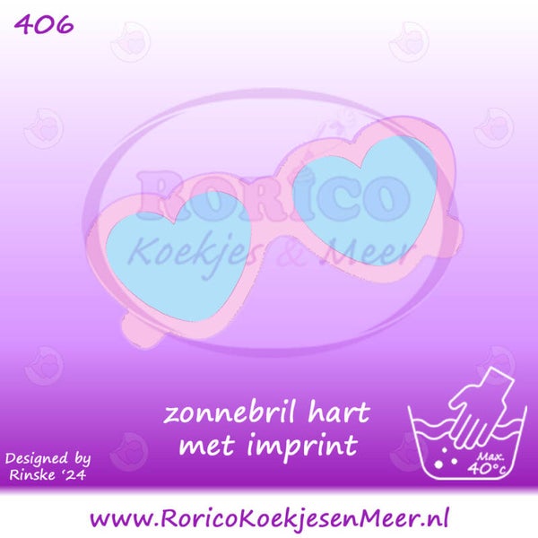406 - Zonnebril Hartjes