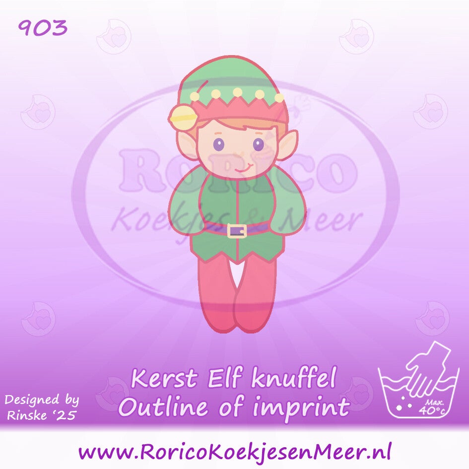 903 - Kerst Elf Knuffel