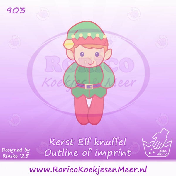 903 - Kerst Elf Knuffel