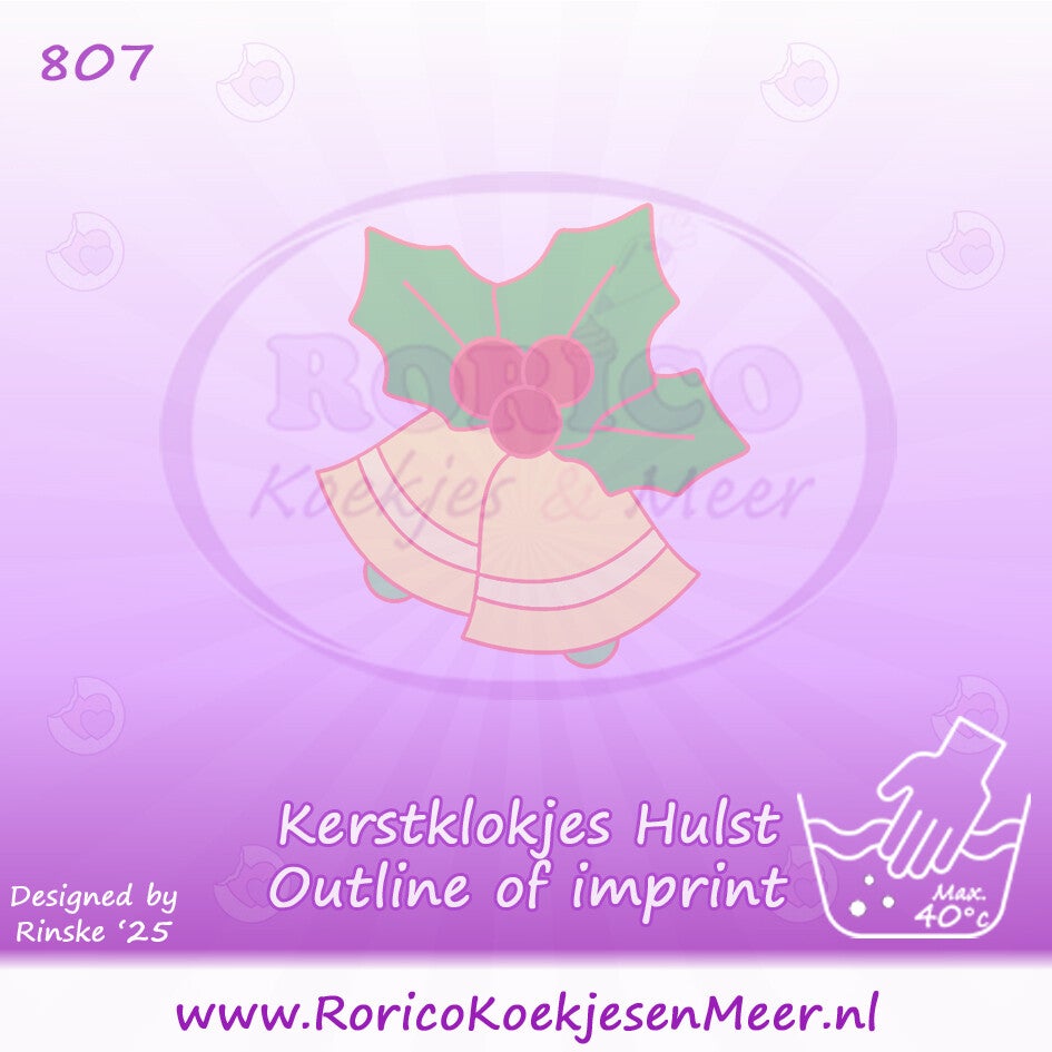 807 - Kerstklokjes Hulst