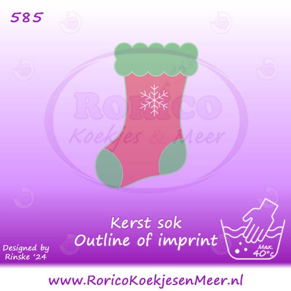 585 - Kerst Sok
