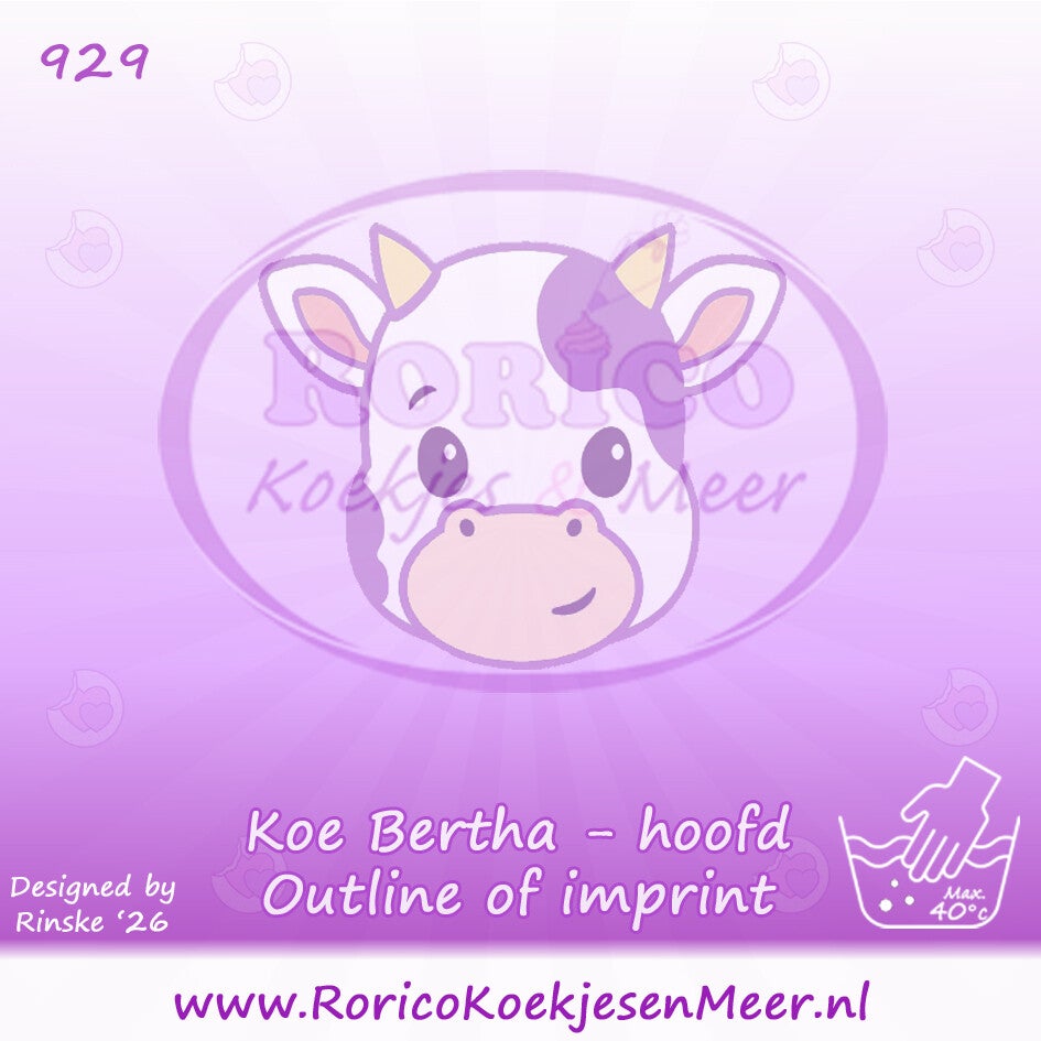 929 - Koe Bertha hoofd
