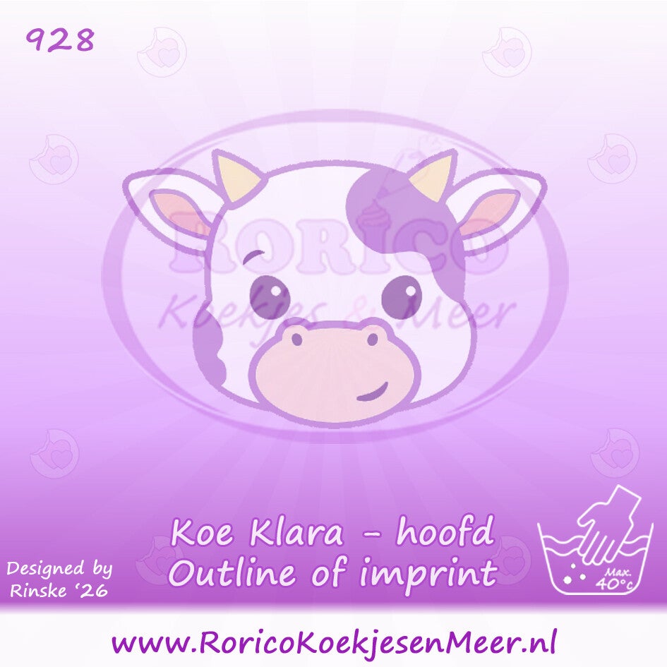928 - Koe Klara hoofd