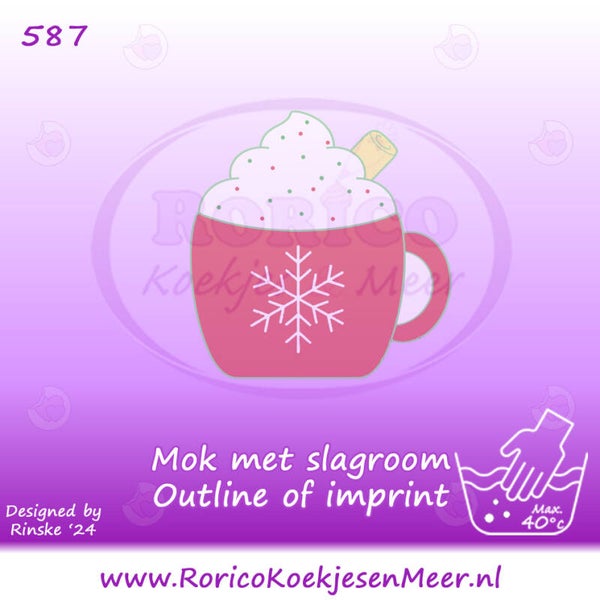 587 - Mok met Slagroom