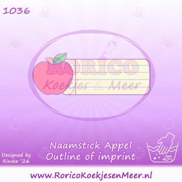 1036 - Naamstick Appel