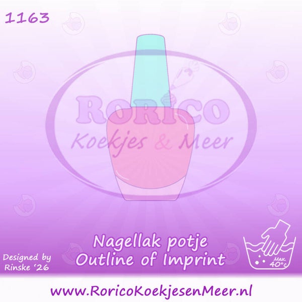 1163 - Nagellak potje enkel