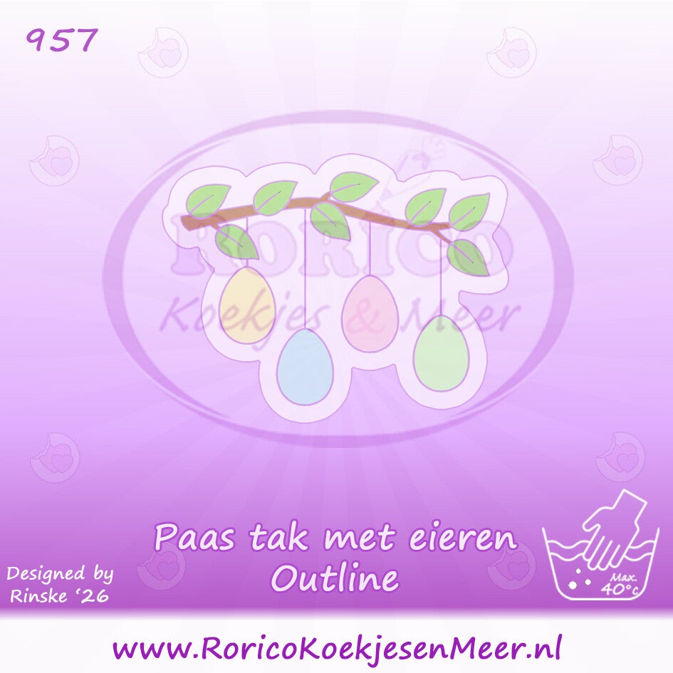 957 - Paas tak met eieren