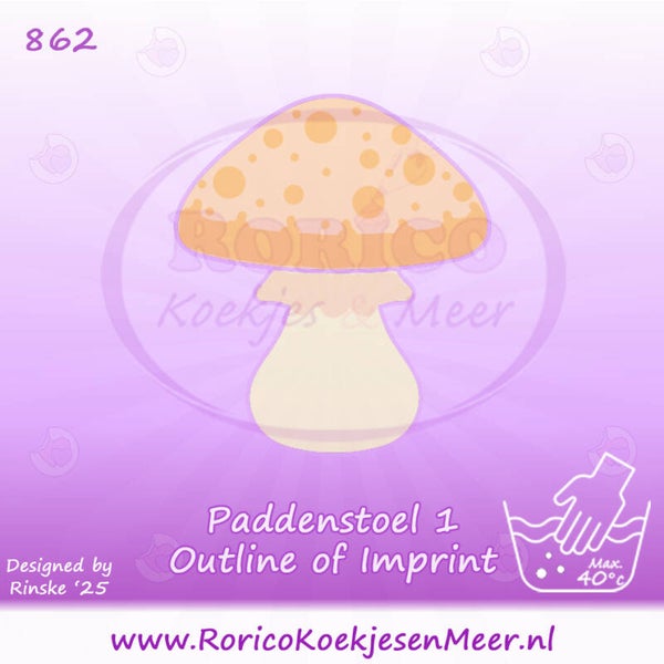 862 - Paddenstoel 1