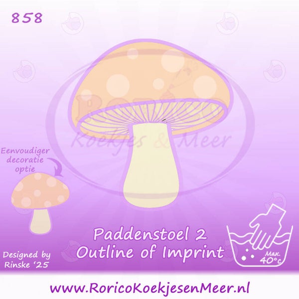 858 - Paddenstoel 2