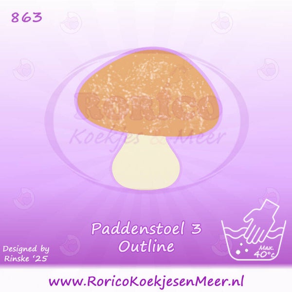 863 - Paddenstoel 3