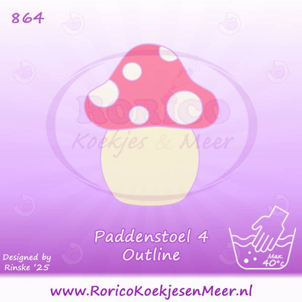 864 - Paddenstoel 4