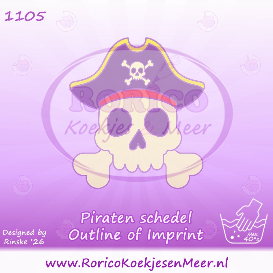 1105 - Piraten Schedel