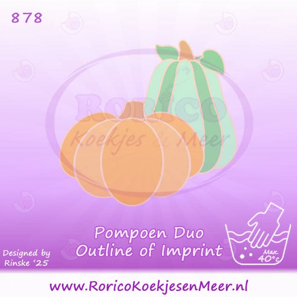 878 - Pompoen Duo