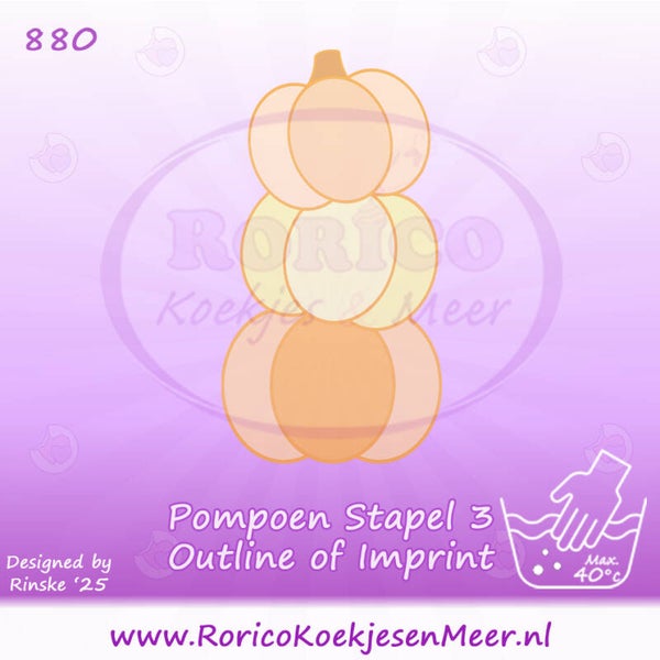 880 - Pompoen Stapel 3