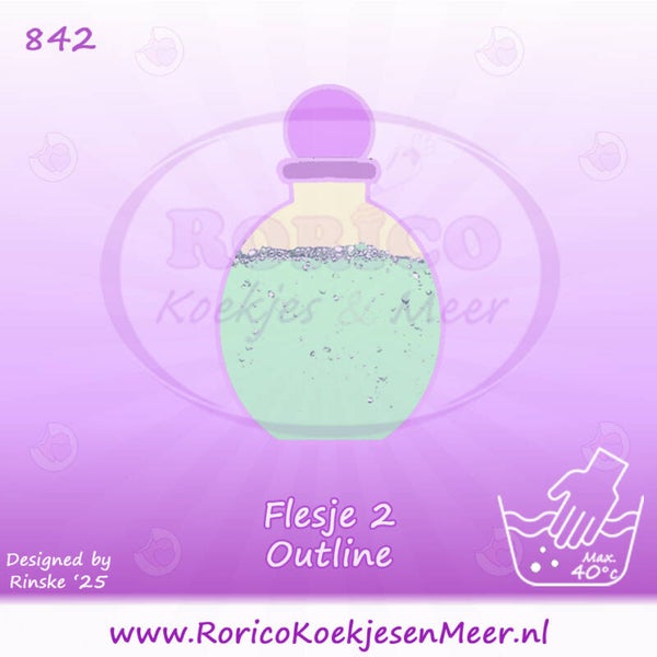 842 - Flesje 2 - parfum / potion