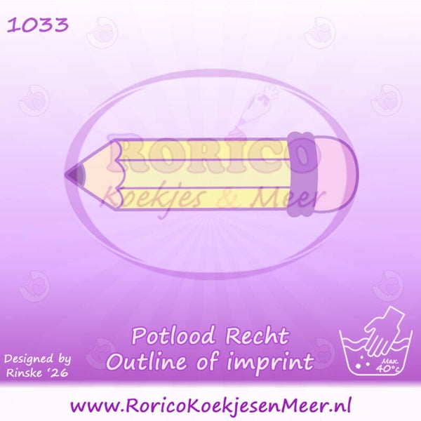 1033 - Potlood recht