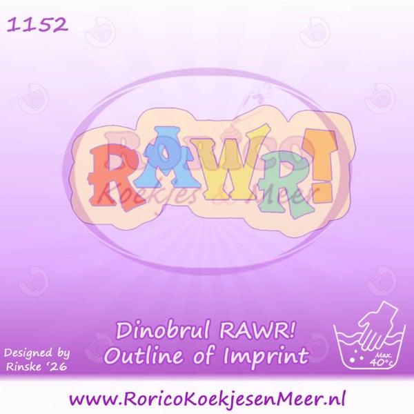 1152 - Dino brul RAWR!