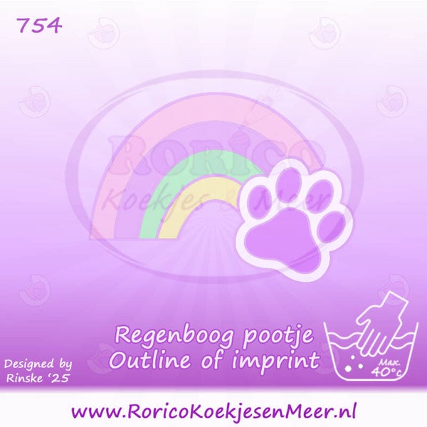 754 - Regenboog Pootje