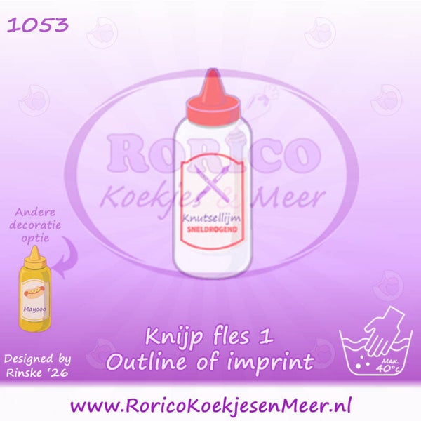 1053a - Knijp fles 1