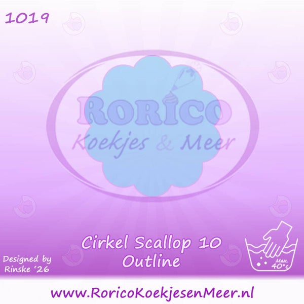 1019 - Cirkel Scallop 10