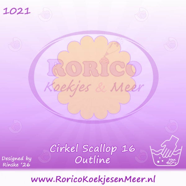 1021 - Cirkel Scallop 16