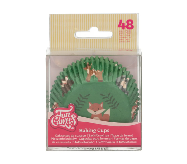 FunCakes Baking Cups Forest Animals pk/48