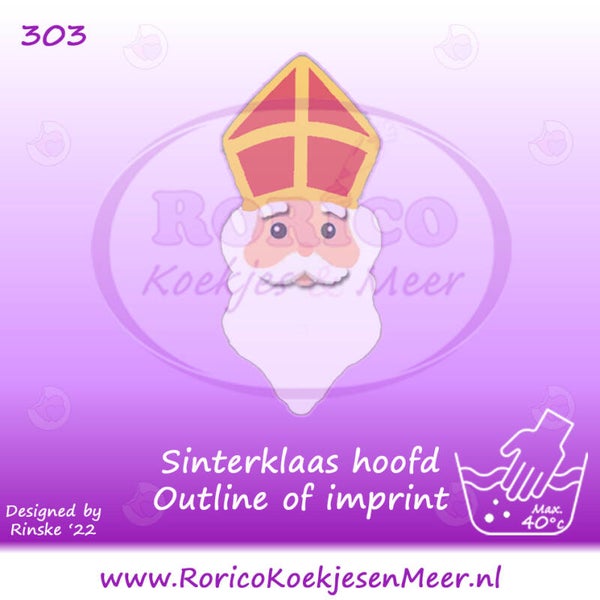 303 - Sinterklaas hoofd