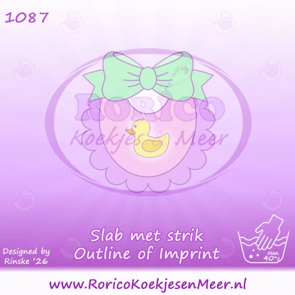 1087 - Slab met strik