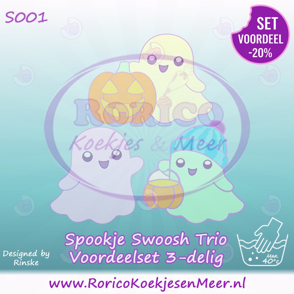 S001 - Voordeelset – Spookje Swoosh Trio (3-delig)