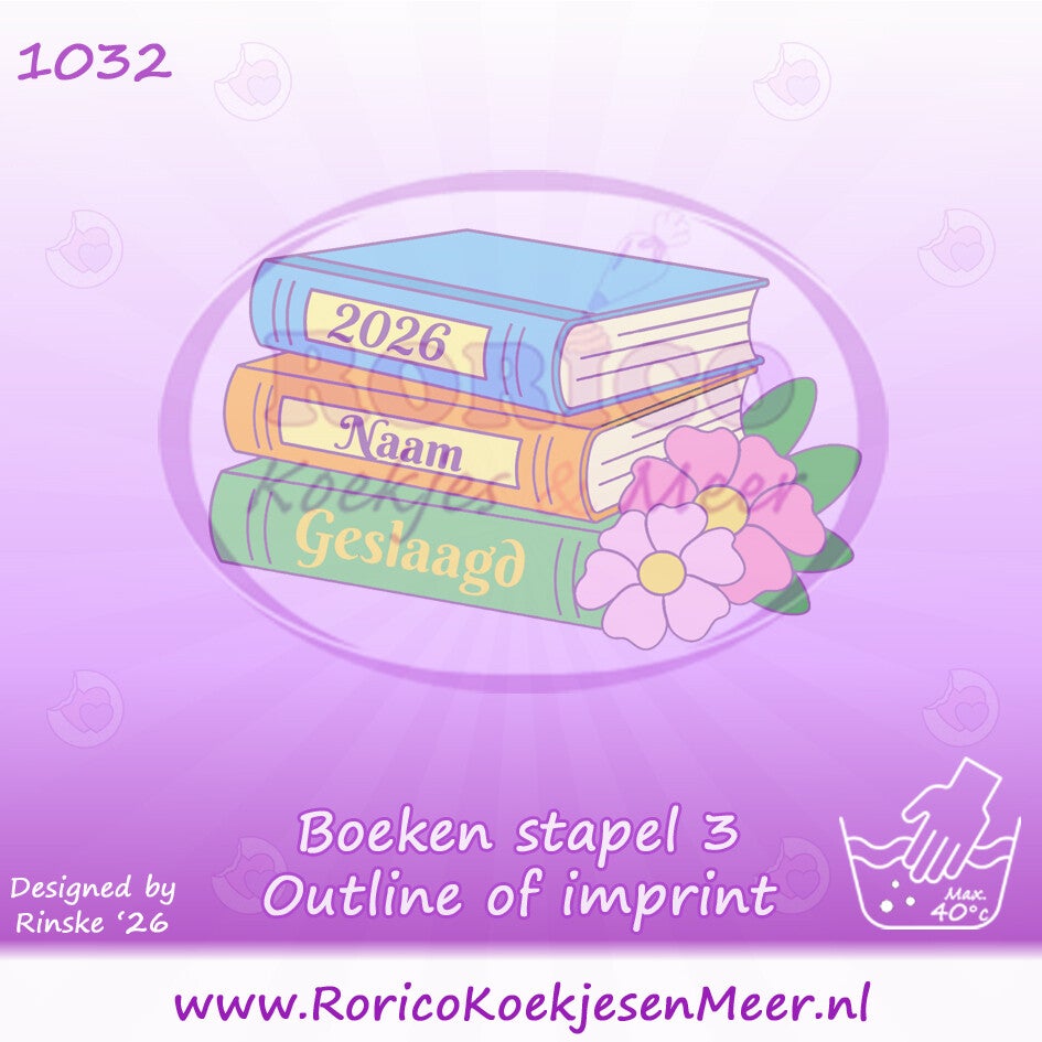 1032 - Boekenstapel 3