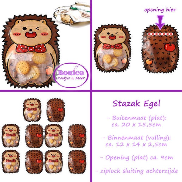Egel - stazak klein