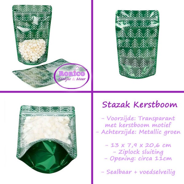 Kerstboom Groen - stazak medium