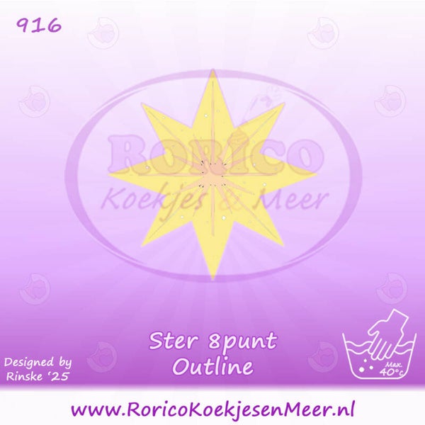 916 - Ster 8-punt