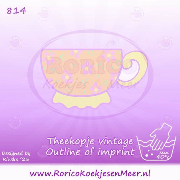 814 - Theekopje vintage