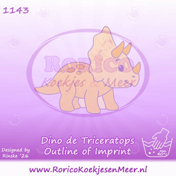 1143 - Dino de Triceratops