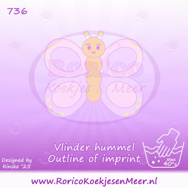 736 - Vlinder Hummel