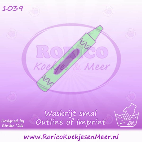 1039 - Waskrijt Smal