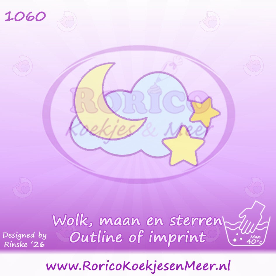 1060 - Wolk maan en sterren