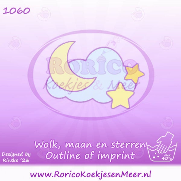 1060 - Wolk maan en sterren
