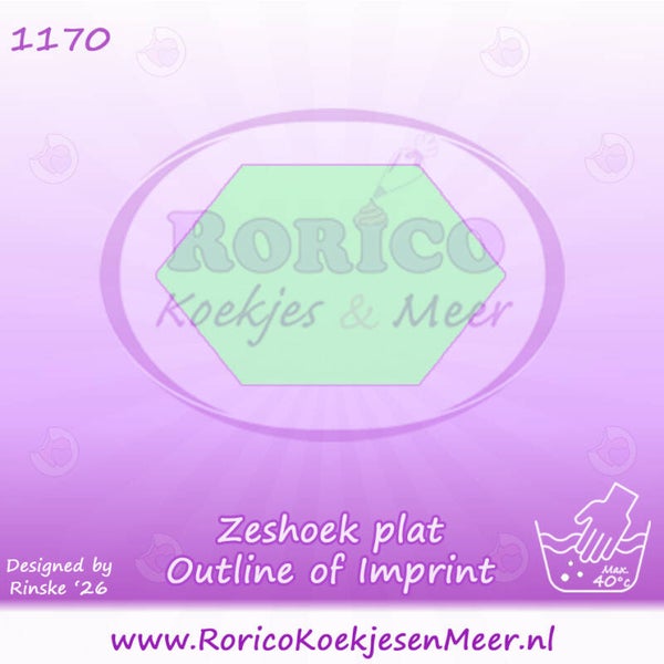 1170 - Zeshoek Langwerpig
